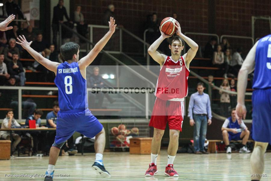 Simon Geiselsöder, Ricardo Münch, Erwin-Ammann-Halle, 21.01.2017, Bayernpokal, Basketball, VfL Baskets Treuchlingen, TSV Karlstadt - Bild-ID: 2177985 Simon Geiselsöder, Ricardo Münch, Erwin-Ammann-Halle, 21.01.2017, Bayernpokal, Basketball, VfL Baskets Treuchlingen, TSV Karlstadt - Bild-ID: 2177985