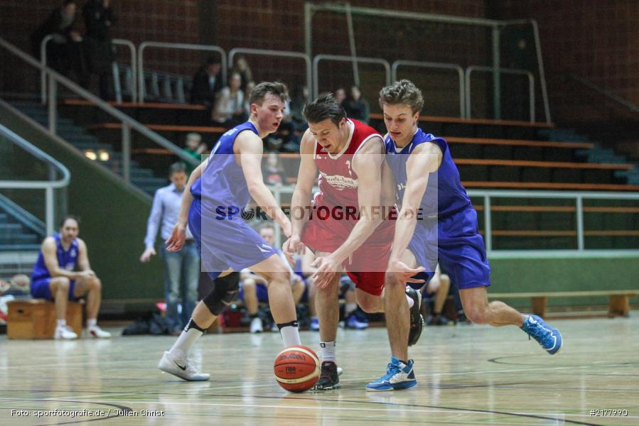 Tim Eisenberger, M. Weißhaar, Georg Kordowich, Erwin-Ammann-Halle, 21.01.2017, Bayernpokal, Basketball, VfL Baskets Treuchlingen, TSV Karlstadt - Bild-ID: 2177990 Tim Eisenberger, M. Weißhaar, Georg Kordowich, Erwin-Ammann-Halle, 21.01.2017, Bayernpokal, Basketball, VfL Baskets Treuchlingen, TSV Karlstadt - Bild-ID: 2177990