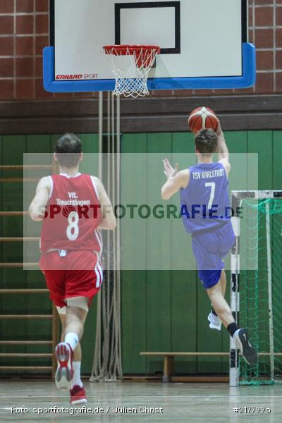 Simon Geiselsöder, David Keller-May, Erwin-Ammann-Halle, 21.01.2017, Bayernpokal, Basketball, VfL Baskets Treuchlingen, TSV Karlstadt - Bild-ID: 2177996 Simon Geiselsöder, David Keller-May, Erwin-Ammann-Halle, 21.01.2017, Bayernpokal, Basketball, VfL Baskets Treuchlingen, TSV Karlstadt - Bild-ID: 2177996