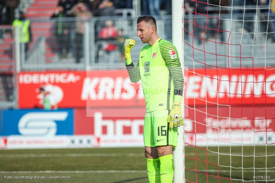 Jasmin Fejzic, 28.01.2017, 2. Bundesliga, Eintracht Braunschweig, FC Würzburger Kickers - Bild-ID: 2178240 Jasmin Fejzic, 28.01.2017, 2. Bundesliga, Eintracht Braunschweig, FC Würzburger Kickers - Bild-ID: 2178240