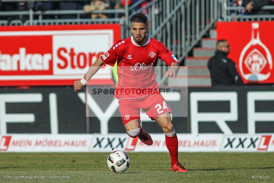 Valdet Rama, 28.01.2017, 2. Bundesliga, Eintracht Braunschweig, FC Würzburger Kickers - Bild-ID: 2178260 Valdet Rama, 28.01.2017, 2. Bundesliga, Eintracht Braunschweig, FC Würzburger Kickers - Bild-ID: 2178260
