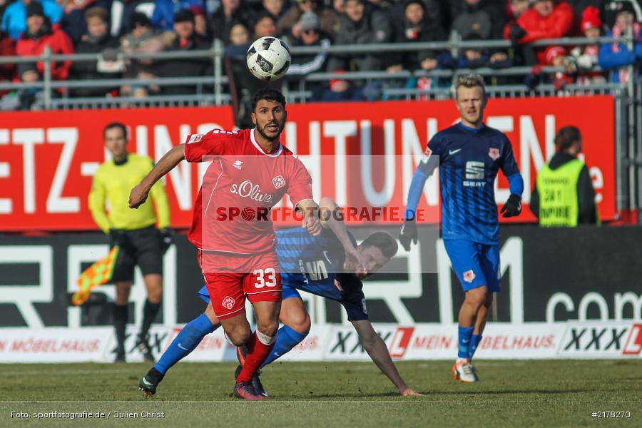 Elia Soriano, 28.01.2017, 2. Bundesliga, Eintracht Braunschweig, FC Würzburger Kickers - Bild-ID: 2178270