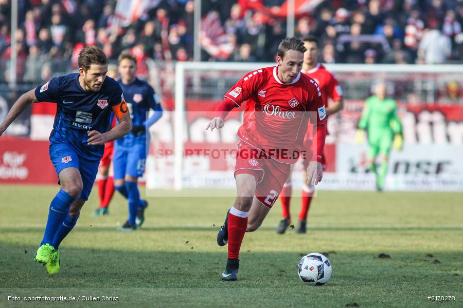 Tobias Schröck, Ken Reichel, 28.01.2017, 2. Bundesliga, Eintracht Braunschweig, FC Würzburger Kickers - Bild-ID: 2178278 Tobias Schröck, Ken Reichel, 28.01.2017, 2. Bundesliga, Eintracht Braunschweig, FC Würzburger Kickers - Bild-ID: 2178278