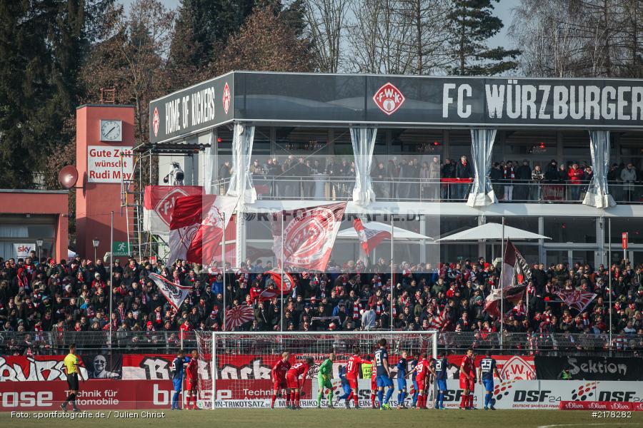 Fanblock, 28.01.2017, 2. Bundesliga, Eintracht Braunschweig, FC Würzburger Kickers - Bild-ID: 2178282