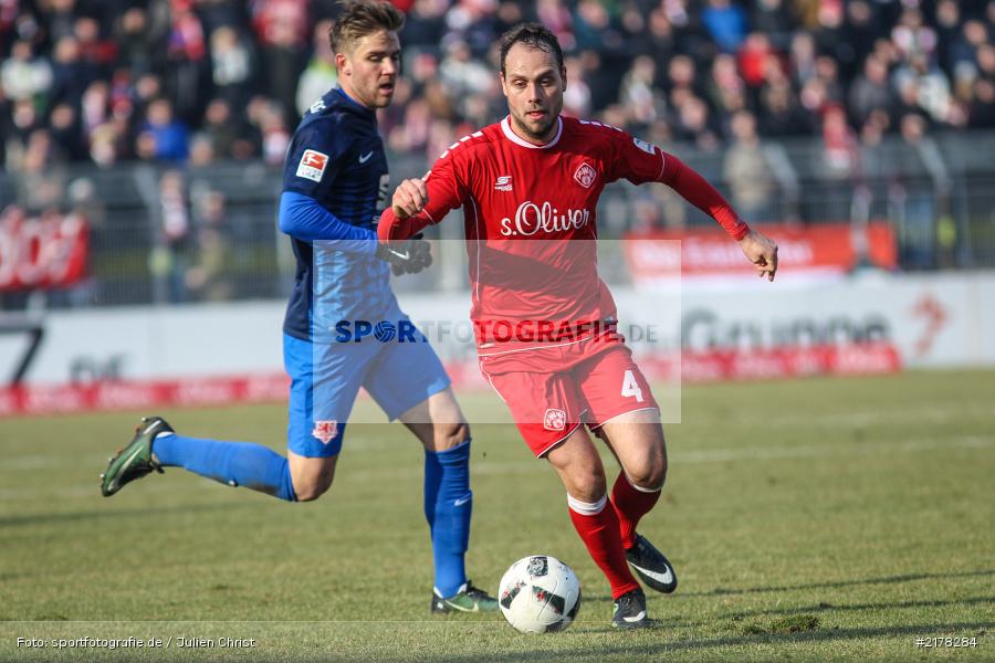 Rico Benatelli, 28.01.2017, 2. Bundesliga, Eintracht Braunschweig, FC Würzburger Kickers - Bild-ID: 2178284 Rico Benatelli, 28.01.2017, 2. Bundesliga, Eintracht Braunschweig, FC Würzburger Kickers - Bild-ID: 2178284
