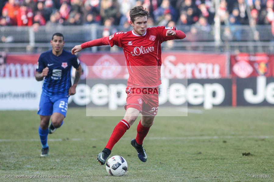Patrick Weihrauch, 28.01.2017, 2. Bundesliga, Eintracht Braunschweig, FC Würzburger Kickers - Bild-ID: 2178287 Patrick Weihrauch, 28.01.2017, 2. Bundesliga, Eintracht Braunschweig, FC Würzburger Kickers - Bild-ID: 2178287