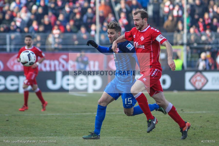 Sebastian Neumann, Christoffer Nyman, 28.01.2017, 2. Bundesliga, Eintracht Braunschweig, FC Würzburger Kickers - Bild-ID: 2178306 Sebastian Neumann, Christoffer Nyman, 28.01.2017, 2. Bundesliga, Eintracht Braunschweig, FC Würzburger Kickers - Bild-ID: 2178306