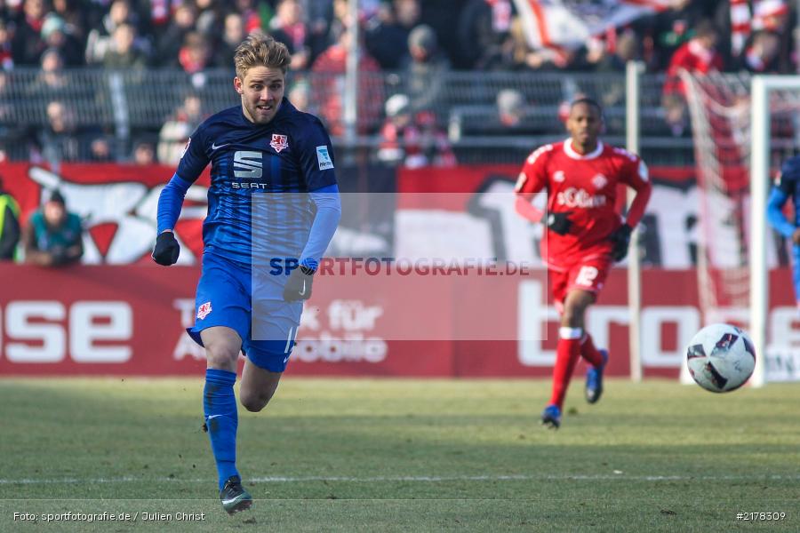 Christoffer Nyman, 28.01.2017, 2. Bundesliga, Eintracht Braunschweig, FC Würzburger Kickers - Bild-ID: 2178309 Christoffer Nyman, 28.01.2017, 2. Bundesliga, Eintracht Braunschweig, FC Würzburger Kickers - Bild-ID: 2178309