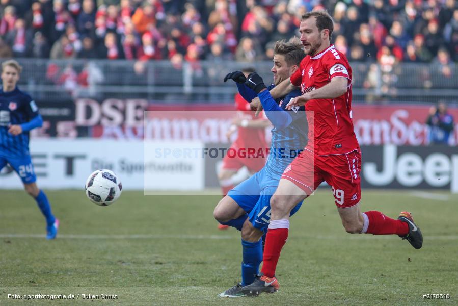 Sebastian Neumann, Christoffer Nyman, 28.01.2017, 2. Bundesliga, Eintracht Braunschweig, FC Würzburger Kickers - Bild-ID: 2178310 Sebastian Neumann, Christoffer Nyman, 28.01.2017, 2. Bundesliga, Eintracht Braunschweig, FC Würzburger Kickers - Bild-ID: 2178310