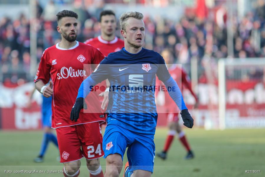 Nik Omladic, 28.01.2017, 2. Bundesliga, Eintracht Braunschweig, FC Würzburger Kickers - Bild-ID: 2178317 Nik Omladic, 28.01.2017, 2. Bundesliga, Eintracht Braunschweig, FC Würzburger Kickers - Bild-ID: 2178317