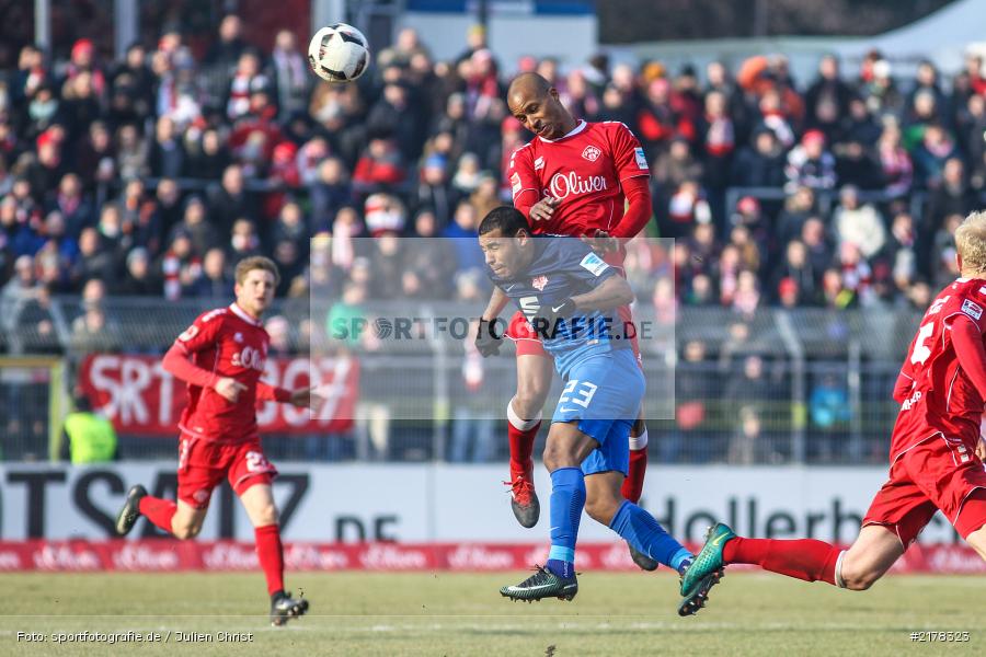 Onel Hernandez, David Pisot, 28.01.2017, 2. Bundesliga, Eintracht Braunschweig, FC Würzburger Kickers - Bild-ID: 2178323 Onel Hernandez, David Pisot, 28.01.2017, 2. Bundesliga, Eintracht Braunschweig, FC Würzburger Kickers - Bild-ID: 2178323
