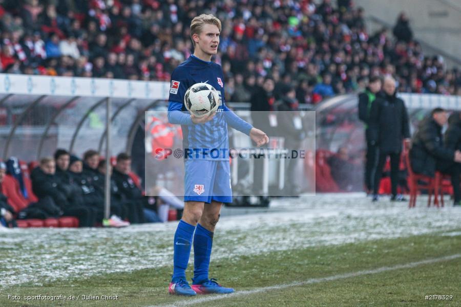 Maximilian Sauer, 28.01.2017, 2. Bundesliga, Eintracht Braunschweig, FC Würzburger Kickers - Bild-ID: 2178329 Maximilian Sauer, 28.01.2017, 2. Bundesliga, Eintracht Braunschweig, FC Würzburger Kickers - Bild-ID: 2178329