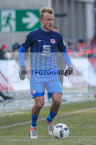 Nik Omladic, 28.01.2017, 2. Bundesliga, Eintracht Braunschweig, FC Würzburger Kickers - Bild-ID: 2178333 Nik Omladic, 28.01.2017, 2. Bundesliga, Eintracht Braunschweig, FC Würzburger Kickers - Bild-ID: 2178333