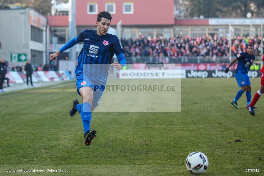 Marcel Correia, 28.01.2017, 2. Bundesliga, Eintracht Braunschweig, FC Würzburger Kickers - Bild-ID: 2178342 Marcel Correia, 28.01.2017, 2. Bundesliga, Eintracht Braunschweig, FC Würzburger Kickers - Bild-ID: 2178342