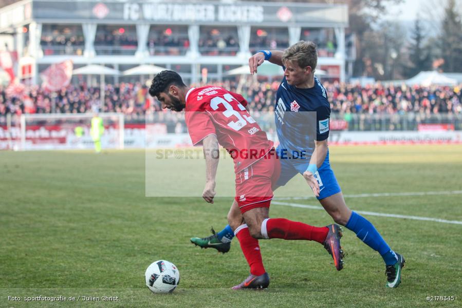 Elia Soriano, Julius Biada, 28.01.2017, 2. Bundesliga, Eintracht Braunschweig, FC Würzburger Kickers - Bild-ID: 2178345 Elia Soriano, Julius Biada, 28.01.2017, 2. Bundesliga, Eintracht Braunschweig, FC Würzburger Kickers - Bild-ID: 2178345