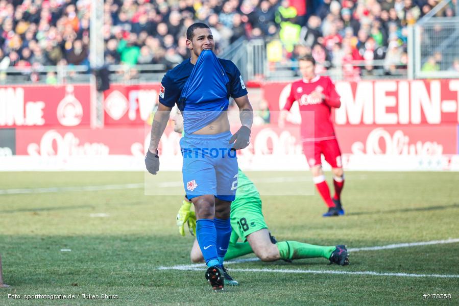 Onel Hernandez, 28.01.2017, 2. Bundesliga, Eintracht Braunschweig, FC Würzburger Kickers - Bild-ID: 2178358 Onel Hernandez, 28.01.2017, 2. Bundesliga, Eintracht Braunschweig, FC Würzburger Kickers - Bild-ID: 2178358