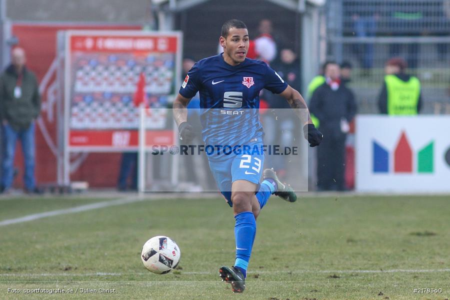 Onel Hernandez, 28.01.2017, 2. Bundesliga, Eintracht Braunschweig, FC Würzburger Kickers - Bild-ID: 2178360 Onel Hernandez, 28.01.2017, 2. Bundesliga, Eintracht Braunschweig, FC Würzburger Kickers - Bild-ID: 2178360