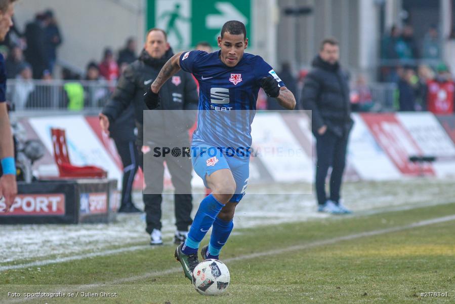 Onel Hernandez, 28.01.2017, 2. Bundesliga, Eintracht Braunschweig, FC Würzburger Kickers - Bild-ID: 2178361 Onel Hernandez, 28.01.2017, 2. Bundesliga, Eintracht Braunschweig, FC Würzburger Kickers - Bild-ID: 2178361