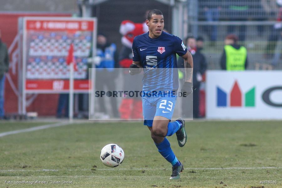 Onel Hernandez, 28.01.2017, 2. Bundesliga, Eintracht Braunschweig, FC Würzburger Kickers - Bild-ID: 2178362 Onel Hernandez, 28.01.2017, 2. Bundesliga, Eintracht Braunschweig, FC Würzburger Kickers - Bild-ID: 2178362