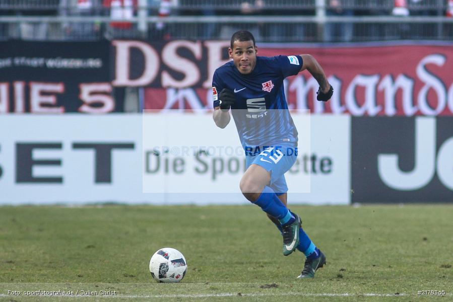 Onel Hernandez, 28.01.2017, 2. Bundesliga, Eintracht Braunschweig, FC Würzburger Kickers - Bild-ID: 2178365 Onel Hernandez, 28.01.2017, 2. Bundesliga, Eintracht Braunschweig, FC Würzburger Kickers - Bild-ID: 2178365