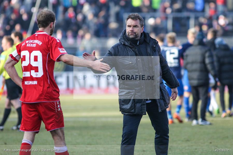 Bernd Hollerbach, Sebastian Neumann, 28.01.2017, 2. Bundesliga, Eintracht Braunschweig, FC Würzburger Kickers - Bild-ID: 2178379 Bernd Hollerbach, Sebastian Neumann, 28.01.2017, 2. Bundesliga, Eintracht Braunschweig, FC Würzburger Kickers - Bild-ID: 2178379