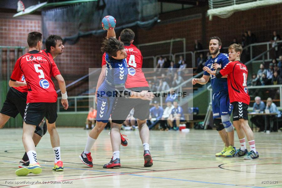 Mark Hartig, Sebastian Heun, 05.02.2017, Handball, Bezirksliga Nord, Derby, TSV Lohr III, TSV Karlstadt - Bild-ID: 2178421 Mark Hartig, Sebastian Heun, 05.02.2017, Handball, Bezirksliga Nord, Derby, TSV Lohr III, TSV Karlstadt - Bild-ID: 2178421