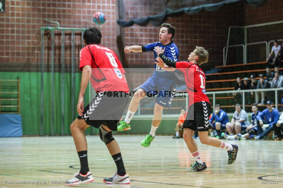 Lorenz Schmitt, Benedikt Fuchs, 05.02.2017, Handball, Bezirksliga Nord, Derby, TSV Lohr III, TSV Karlstadt - Bild-ID: 2178422 Lorenz Schmitt, Benedikt Fuchs, 05.02.2017, Handball, Bezirksliga Nord, Derby, TSV Lohr III, TSV Karlstadt - Bild-ID: 2178422