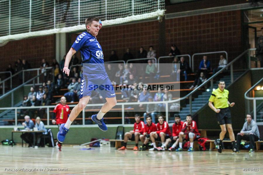 Adrian Schwab, 05.02.2017, Handball, Bezirksliga Nord, Derby, TSV Lohr III, TSV Karlstadt - Bild-ID: 2178423 Adrian Schwab, 05.02.2017, Handball, Bezirksliga Nord, Derby, TSV Lohr III, TSV Karlstadt - Bild-ID: 2178423