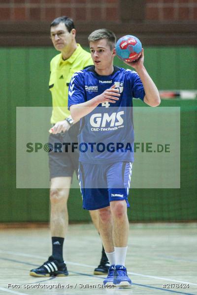 Adrian Schwab, 05.02.2017, Handball, Bezirksliga Nord, Derby, TSV Lohr III, TSV Karlstadt - Bild-ID: 2178424 Adrian Schwab, 05.02.2017, Handball, Bezirksliga Nord, Derby, TSV Lohr III, TSV Karlstadt - Bild-ID: 2178424