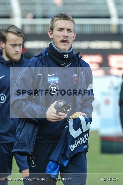 Ben Halloran, 11.02.2017, Dallenberg, flyeralarm Arena, Fussball, 2. Bundesliga, 1. FC Heidenheim 1846, FC Würzburger Kickers - Bild-ID: 2178459