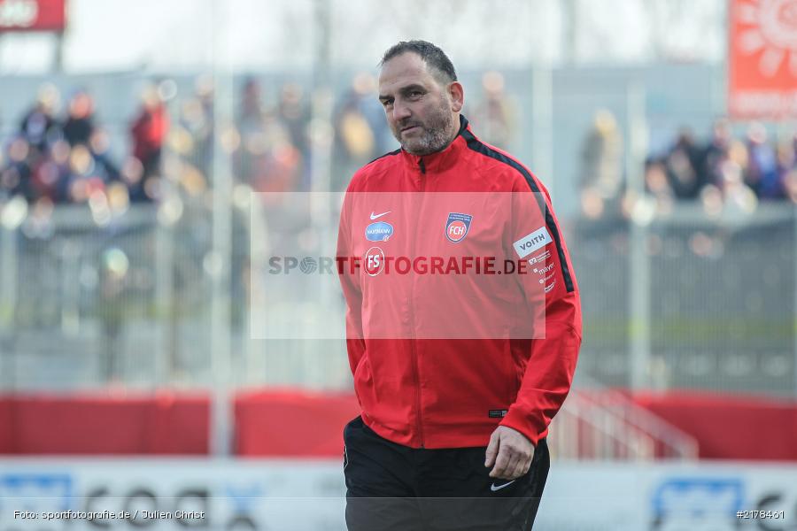 Frank Schmidt, 11.02.2017, Dallenberg, flyeralarm Arena, Fussball, 2. Bundesliga, 1. FC Heidenheim 1846, FC Würzburger Kickers - Bild-ID: 2178461