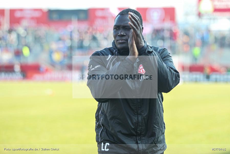 Lamine Cissé, 11.02.2017, Dallenberg, flyeralarm Arena, Fussball, 2. Bundesliga, 1. FC Heidenheim 1846, FC Würzburger Kickers - Bild-ID: 2178462