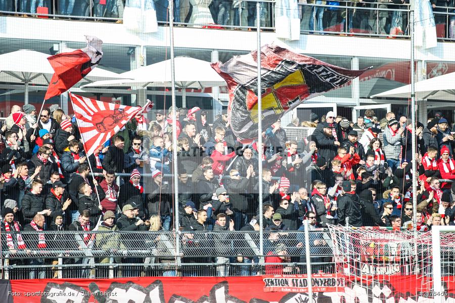 Fans, 11.02.2017, Dallenberg, flyeralarm Arena, Fussball, 2. Bundesliga, 1. FC Heidenheim 1846, FC Würzburger Kickers - Bild-ID: 2178463 Fans, 11.02.2017, Dallenberg, flyeralarm Arena, Fussball, 2. Bundesliga, 1. FC Heidenheim 1846, FC Würzburger Kickers - Bild-ID: 2178463