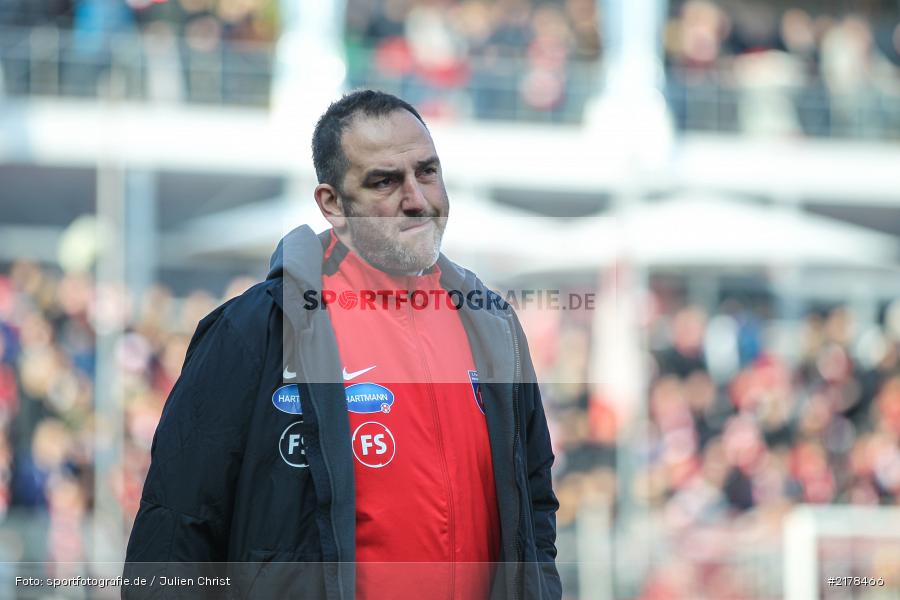 Frank Schmidt, 11.02.2017, Dallenberg, flyeralarm Arena, Fussball, 2. Bundesliga, 1. FC Heidenheim 1846, FC Würzburger Kickers - Bild-ID: 2178466