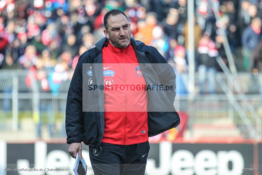 Frank Schmidt, 11.02.2017, Dallenberg, flyeralarm Arena, Fussball, 2. Bundesliga, 1. FC Heidenheim 1846, FC Würzburger Kickers - Bild-ID: 2178470 Frank Schmidt, 11.02.2017, Dallenberg, flyeralarm Arena, Fussball, 2. Bundesliga, 1. FC Heidenheim 1846, FC Würzburger Kickers - Bild-ID: 2178470