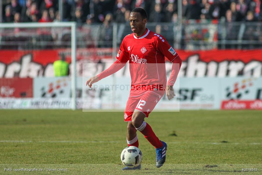 Júnior Díaz, 11.02.2017, Dallenberg, flyeralarm Arena, Fussball, 2. Bundesliga, 1. FC Heidenheim 1846, FC Würzburger Kickers - Bild-ID: 2178510