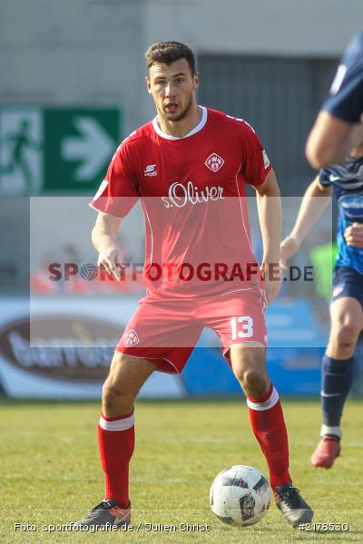 Lukas Fröde, 11.02.2017, Dallenberg, flyeralarm Arena, Fussball, 2. Bundesliga, 1. FC Heidenheim 1846, FC Würzburger Kickers - Bild-ID: 2178530 Lukas Fröde, 11.02.2017, Dallenberg, flyeralarm Arena, Fussball, 2. Bundesliga, 1. FC Heidenheim 1846, FC Würzburger Kickers - Bild-ID: 2178530