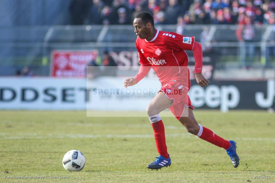 Júnior Díaz, 11.02.2017, Dallenberg, flyeralarm Arena, Fussball, 2. Bundesliga, 1. FC Heidenheim 1846, FC Würzburger Kickers - Bild-ID: 2178533 Júnior Díaz, 11.02.2017, Dallenberg, flyeralarm Arena, Fussball, 2. Bundesliga, 1. FC Heidenheim 1846, FC Würzburger Kickers - Bild-ID: 2178533