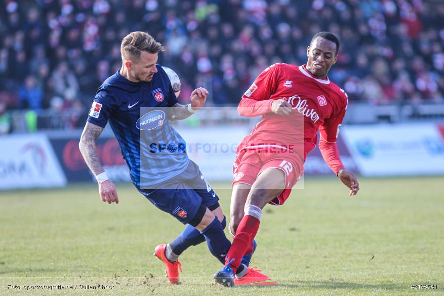 Júnior Díaz, Ronny Philp, 11.02.2017, Dallenberg, flyeralarm Arena, Fussball, 2. Bundesliga, 1. FC Heidenheim 1846, FC Würzburger Kickers - Bild-ID: 2178541 Júnior Díaz, Ronny Philp, 11.02.2017, Dallenberg, flyeralarm Arena, Fussball, 2. Bundesliga, 1. FC Heidenheim 1846, FC Würzburger Kickers - Bild-ID: 2178541