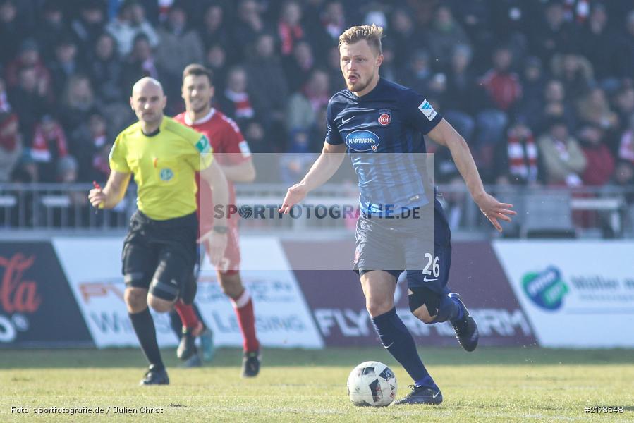 Marcel Titsch-Rivero, 11.02.2017, Dallenberg, flyeralarm Arena, Fussball, 2. Bundesliga, 1. FC Heidenheim 1846, FC Würzburger Kickers - Bild-ID: 2178548 Marcel Titsch-Rivero, 11.02.2017, Dallenberg, flyeralarm Arena, Fussball, 2. Bundesliga, 1. FC Heidenheim 1846, FC Würzburger Kickers - Bild-ID: 2178548