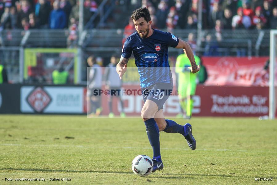 Norman Theuerkauf, 11.02.2017, Dallenberg, flyeralarm Arena, Fussball, 2. Bundesliga, 1. FC Heidenheim 1846, FC Würzburger Kickers - Bild-ID: 2178566 Norman Theuerkauf, 11.02.2017, Dallenberg, flyeralarm Arena, Fussball, 2. Bundesliga, 1. FC Heidenheim 1846, FC Würzburger Kickers - Bild-ID: 2178566