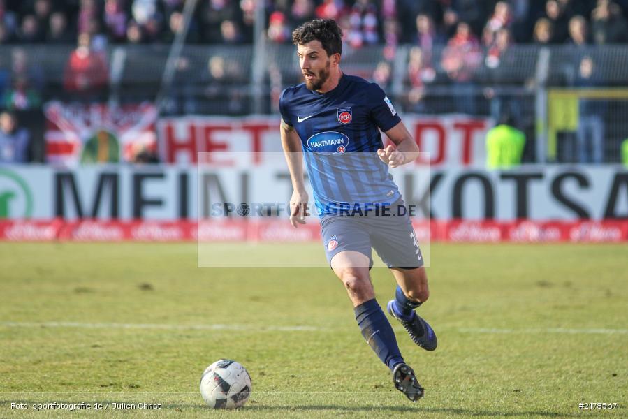 Norman Theuerkauf, 11.02.2017, Dallenberg, flyeralarm Arena, Fussball, 2. Bundesliga, 1. FC Heidenheim 1846, FC Würzburger Kickers - Bild-ID: 2178567 Norman Theuerkauf, 11.02.2017, Dallenberg, flyeralarm Arena, Fussball, 2. Bundesliga, 1. FC Heidenheim 1846, FC Würzburger Kickers - Bild-ID: 2178567
