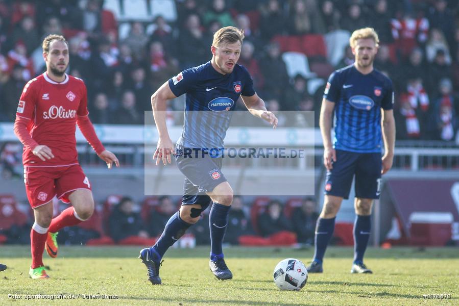 Marcel Titsch-Rivero, 11.02.2017, Dallenberg, flyeralarm Arena, Fussball, 2. Bundesliga, 1. FC Heidenheim 1846, FC Würzburger Kickers - Bild-ID: 2178570 Marcel Titsch-Rivero, 11.02.2017, Dallenberg, flyeralarm Arena, Fussball, 2. Bundesliga, 1. FC Heidenheim 1846, FC Würzburger Kickers - Bild-ID: 2178570