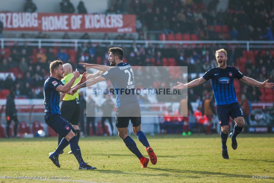 Tim Kleindienst, 11.02.2017, Dallenberg, flyeralarm Arena, Fussball, 2. Bundesliga, 1. FC Heidenheim 1846, FC Würzburger Kickers - Bild-ID: 2178589