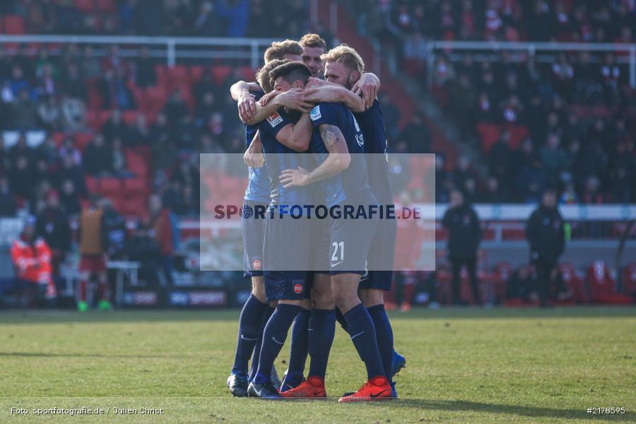 Tim Kleindienst, 11.02.2017, Dallenberg, flyeralarm Arena, Fussball, 2. Bundesliga, 1. FC Heidenheim 1846, FC Würzburger Kickers - Bild-ID: 2178595