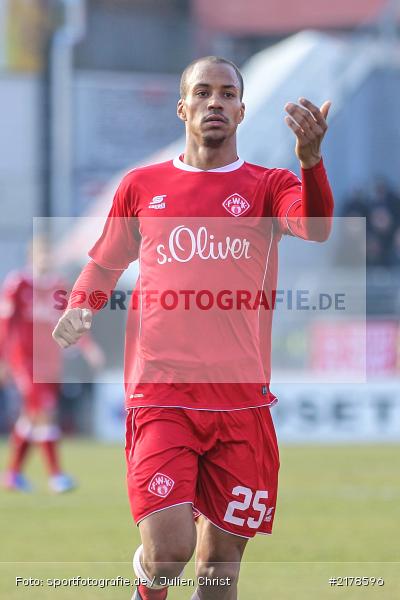 David Pisot, 11.02.2017, Dallenberg, flyeralarm Arena, Fussball, 2. Bundesliga, 1. FC Heidenheim 1846, FC Würzburger Kickers - Bild-ID: 2178596