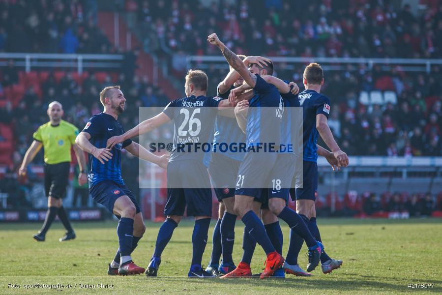 Tim Kleindienst, 11.02.2017, Dallenberg, flyeralarm Arena, Fussball, 2. Bundesliga, 1. FC Heidenheim 1846, FC Würzburger Kickers - Bild-ID: 2178597