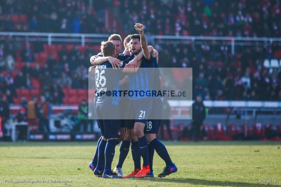 Tim Kleindienst, 11.02.2017, Dallenberg, flyeralarm Arena, Fussball, 2. Bundesliga, 1. FC Heidenheim 1846, FC Würzburger Kickers - Bild-ID: 2178598