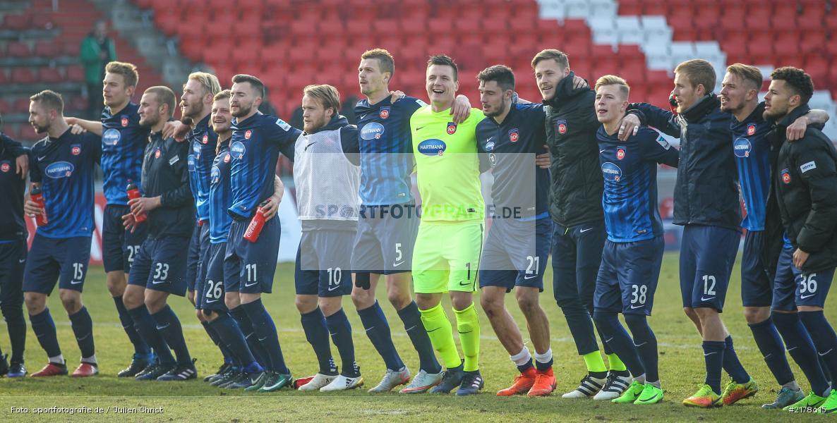 11.02.2017, Dallenberg, flyeralarm Arena, Fussball, 2. Bundesliga, 1. FC Heidenheim 1846, FC Würzburger Kickers - Bild-ID: 2178615 11.02.2017, Dallenberg, flyeralarm Arena, Fussball, 2. Bundesliga, 1. FC Heidenheim 1846, FC Würzburger Kickers - Bild-ID: 2178615