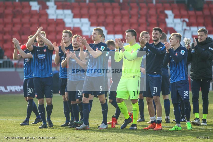 11.02.2017, Dallenberg, flyeralarm Arena, Fussball, 2. Bundesliga, 1. FC Heidenheim 1846, FC Würzburger Kickers - Bild-ID: 2178618 11.02.2017, Dallenberg, flyeralarm Arena, Fussball, 2. Bundesliga, 1. FC Heidenheim 1846, FC Würzburger Kickers - Bild-ID: 2178618